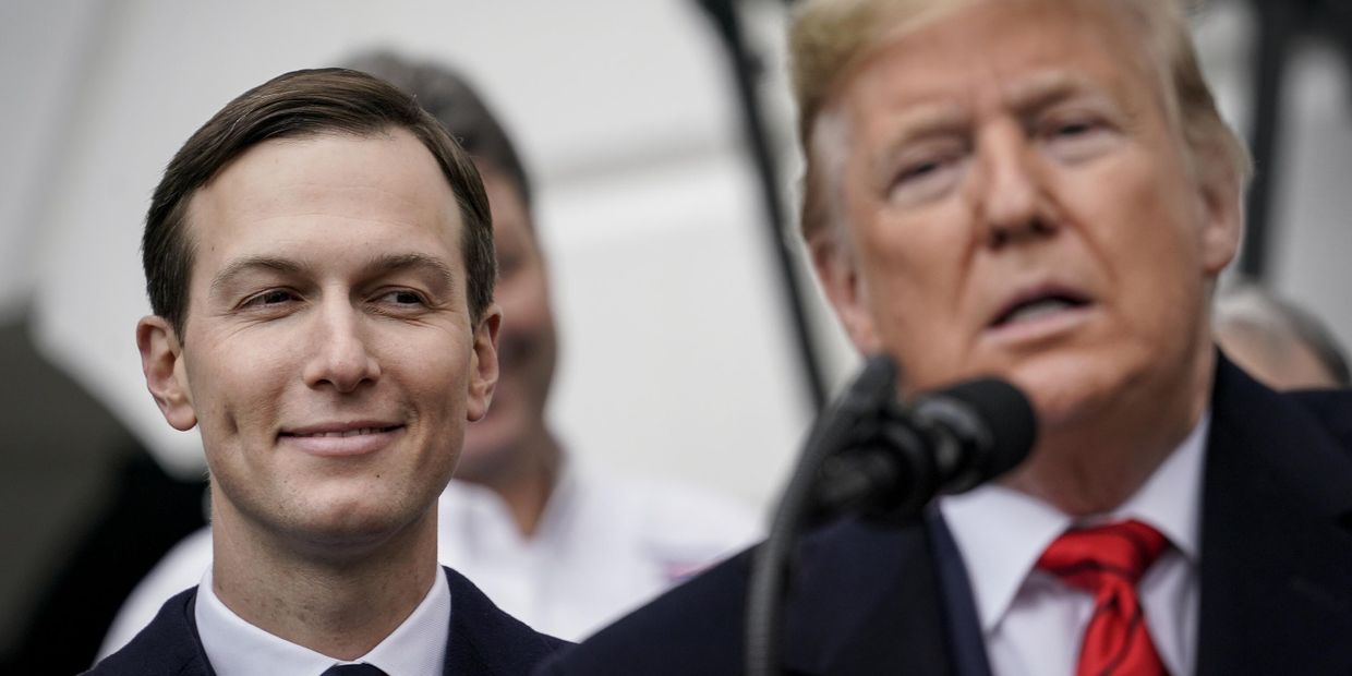 Дональд Трамп и Джаред Кушнер