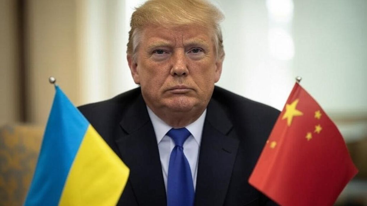 Трамп с флажками