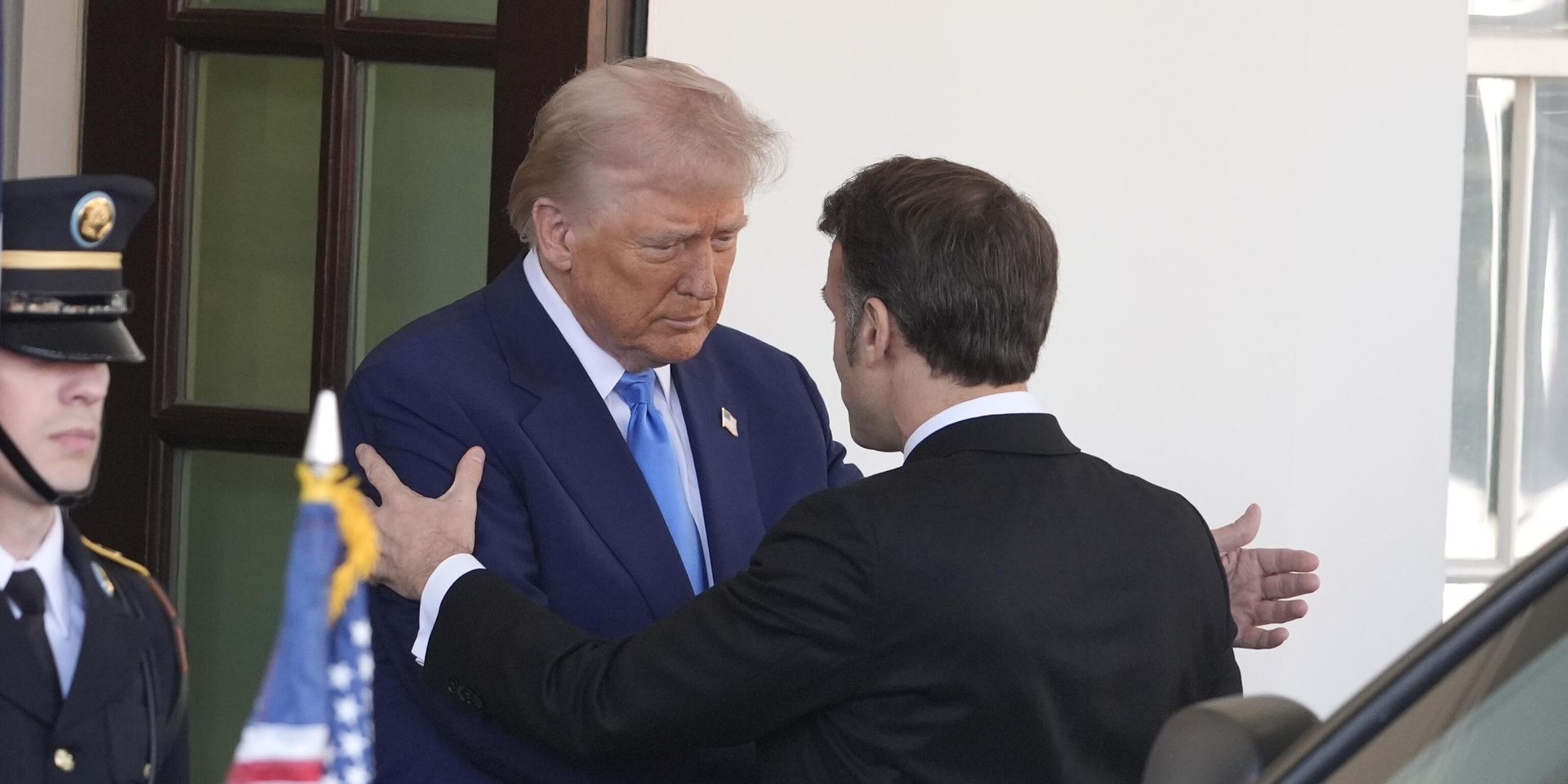 Президент США Дональд Трамп и президент Франции Эммануэль Макрон - ИноСМИ, 1920, 28.03.2025