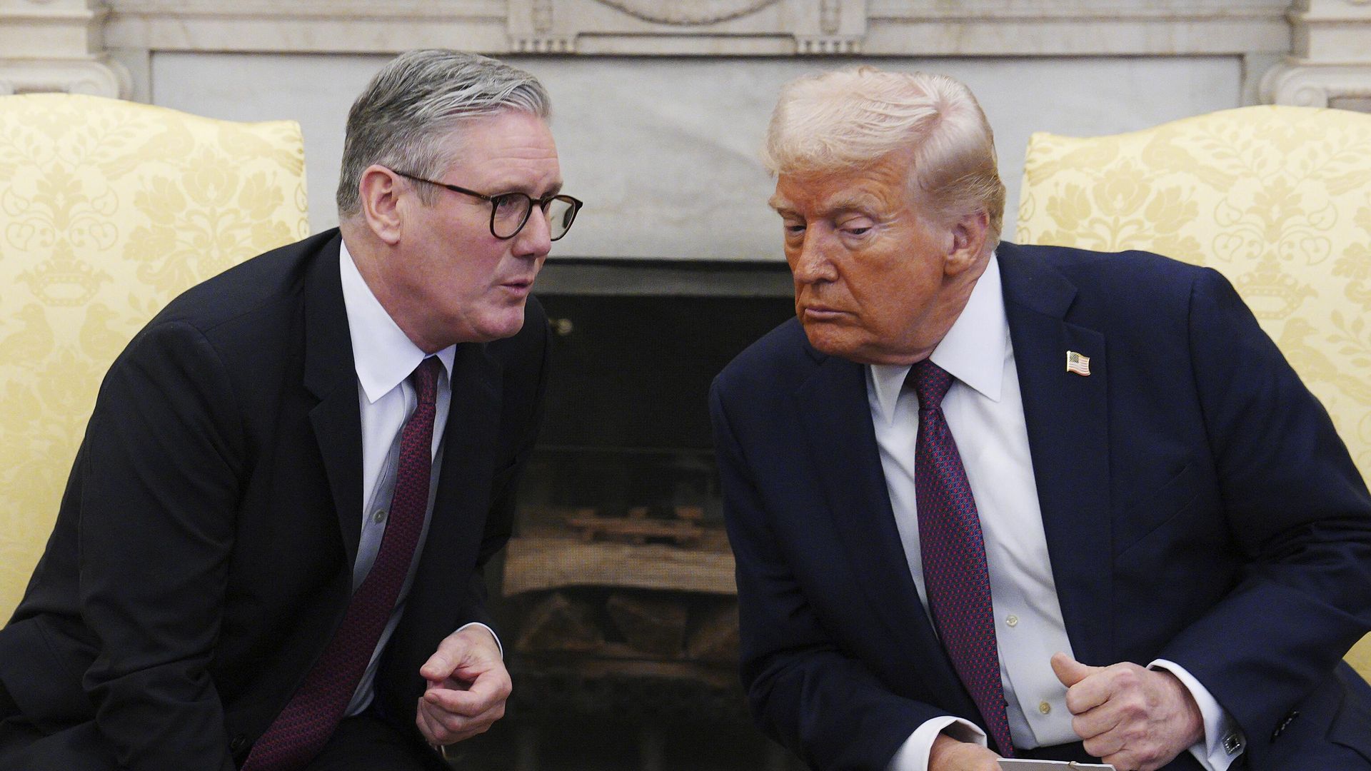 Президент США Дональд Трамп и премьер-министр Великобритании Кир Стармер - ИноСМИ, 1920, 23.05.2025