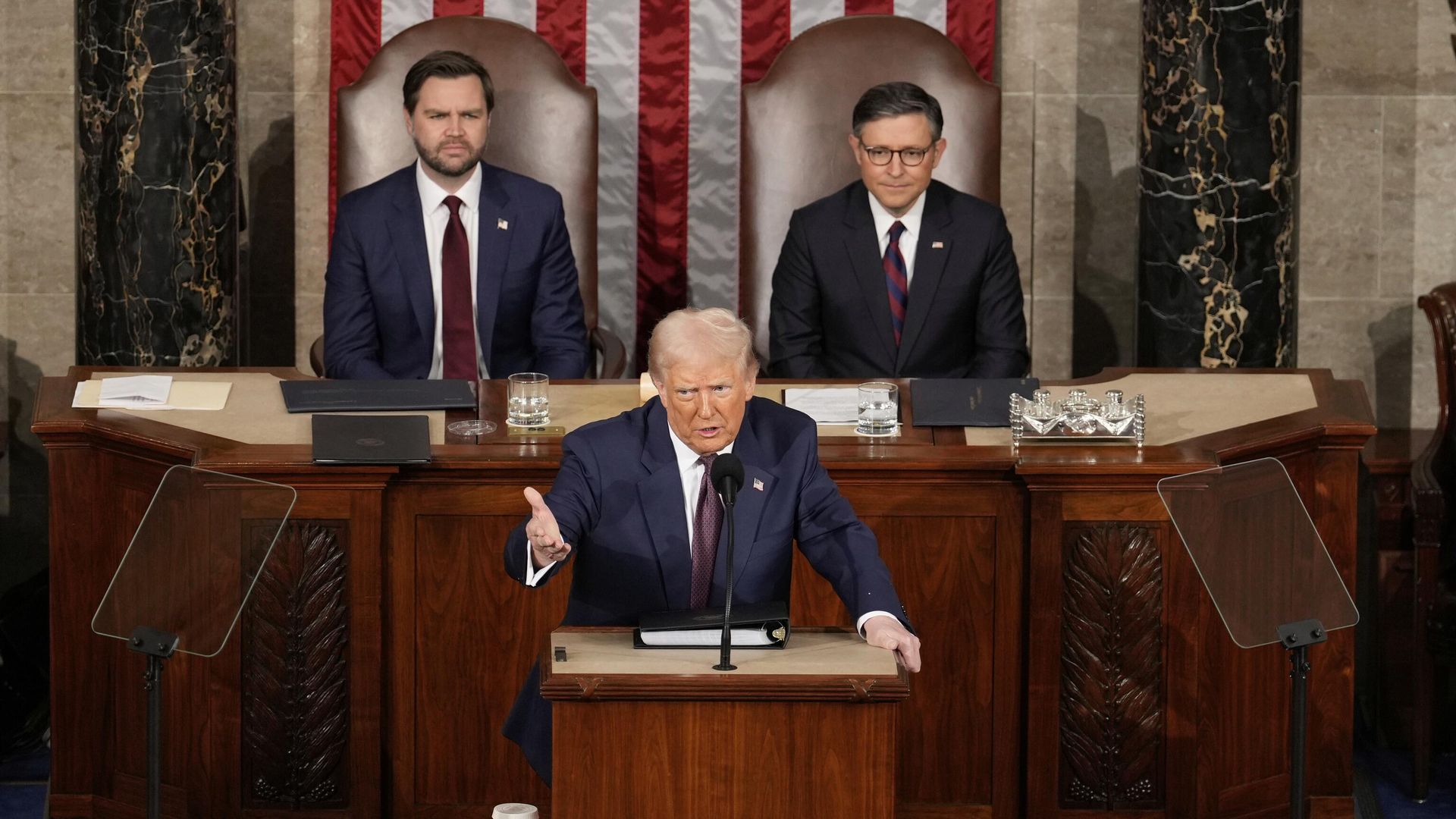 Выступление президента США Дональда Трампа перед конгрессом США - ИноСМИ, 1920, 25.03.2025