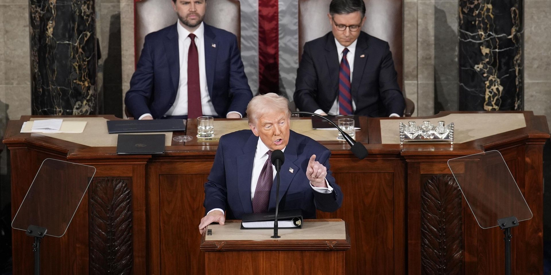 Выступление президента США Д. Трампа на заседании конгресса - ИноСМИ, 1920, 09.03.2025