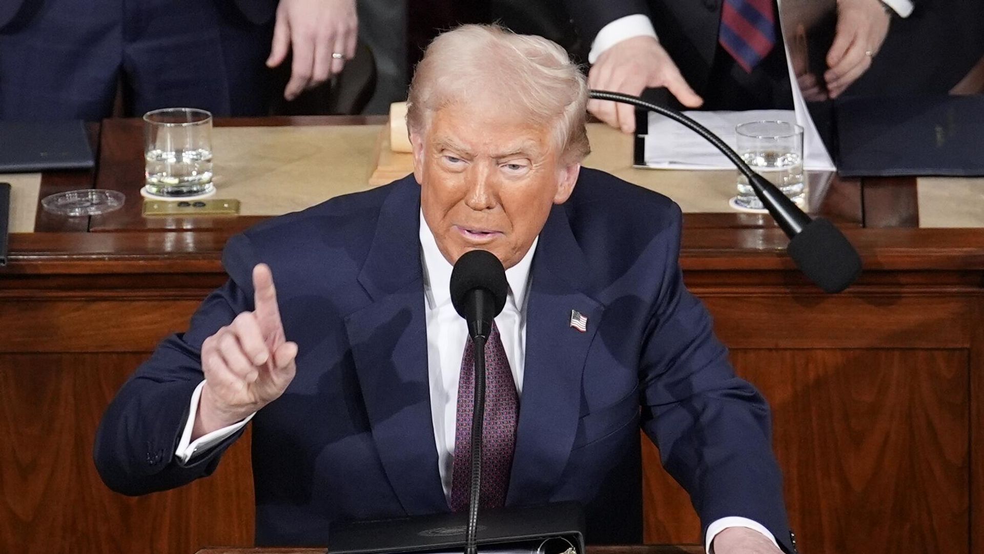 Выступление президента США Д. Трампа на заседании конгресса - ИноСМИ, 1920, 30.03.2025