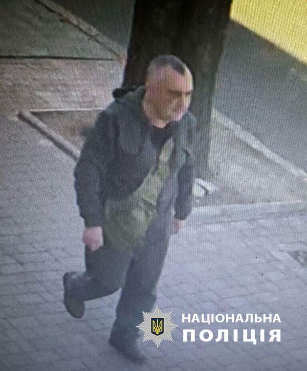 Подозреваемый в убийстве националиста Демьяна Ганула (© Фото : Нацполиция Украины)