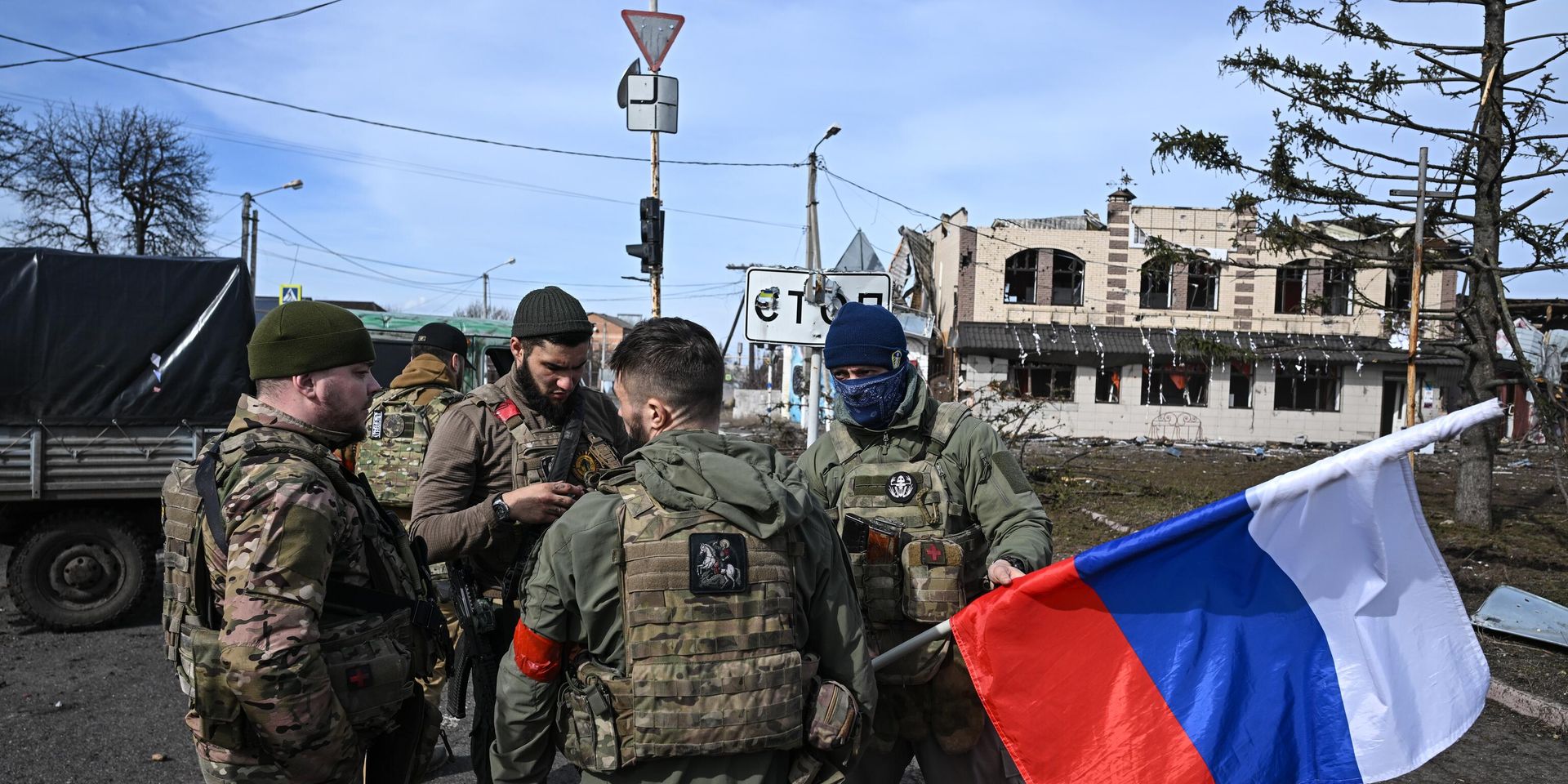 Российские военные в освобожденной Судже - ИноСМИ, 1920, 24.03.2025
