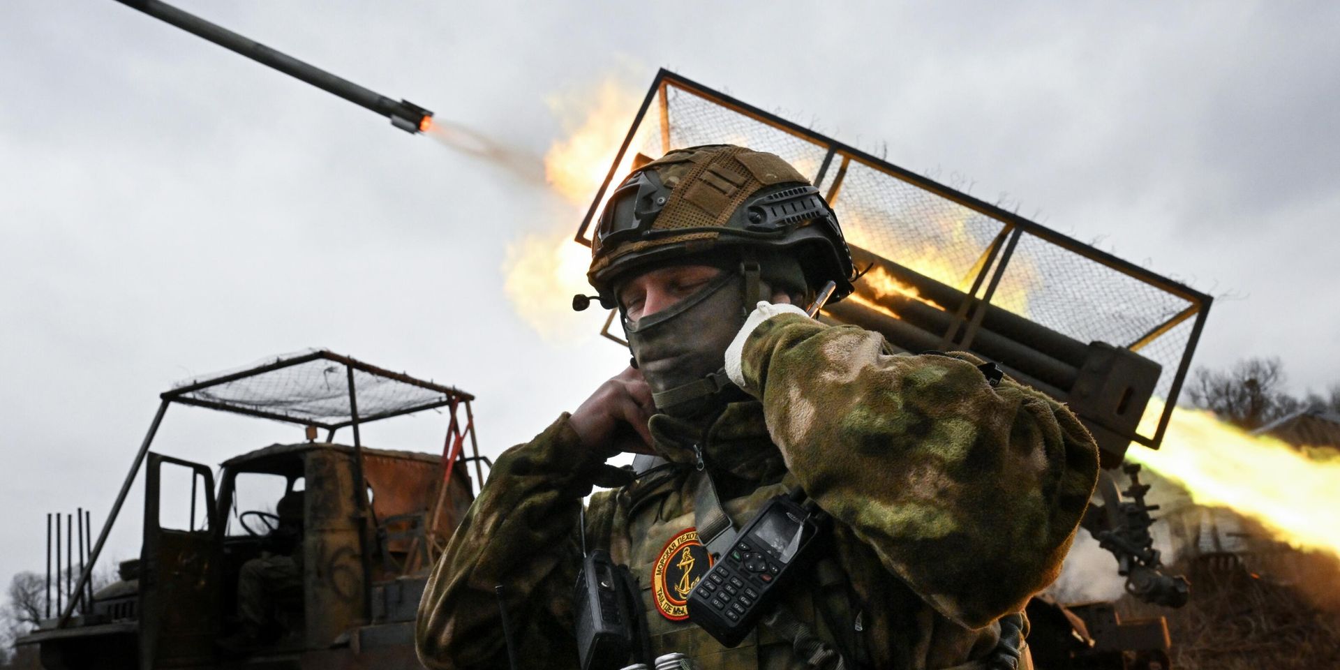 Боевая работа военнослужащих артиллерийского расчета РСЗО Град - ИноСМИ, 1920, 28.03.2025