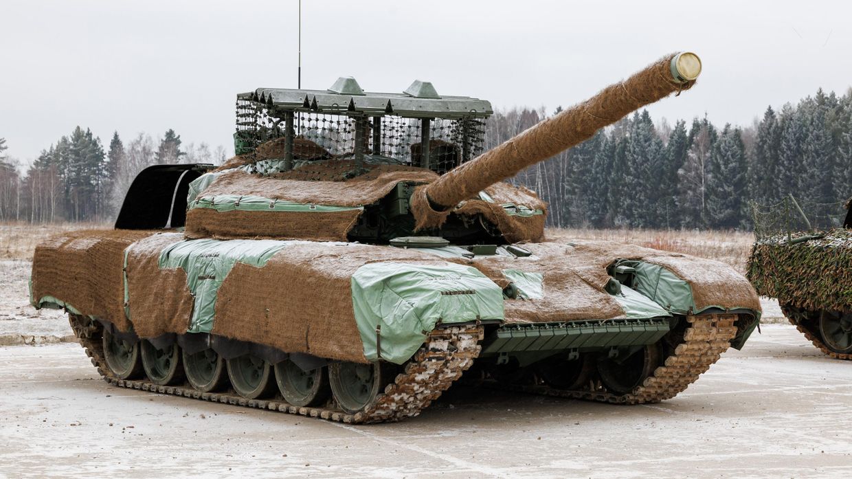 Модернизированная бронетанковая техника/ Танк Т-72Б3М