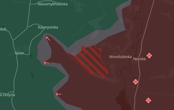 Продвижение российской армии на Лиманском направлении