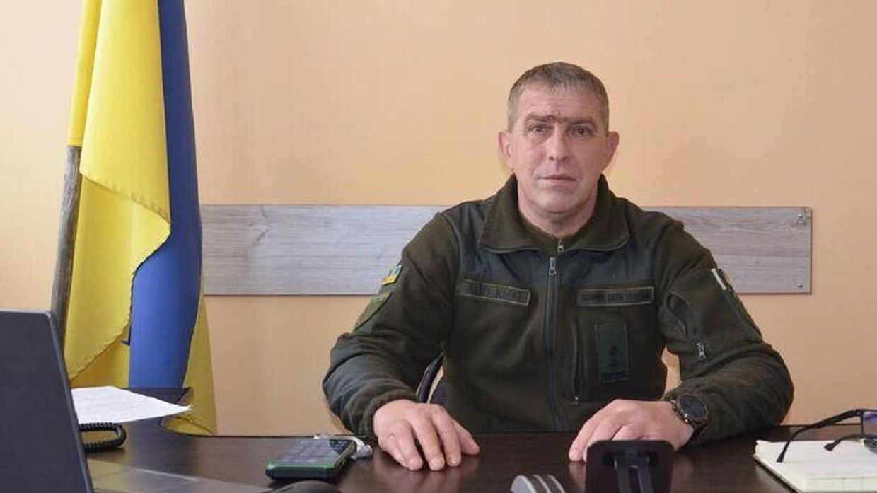 Начальник второго отдела Дубенского районного ТЦК и СП в Ровенской области подполковник Юрий Ковалюк (фото из соцсетей)