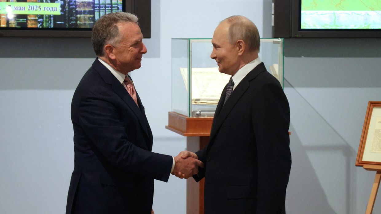 Президент Владимир Путин встретился со спецпосланником президента США Стивеном Уиткоффом