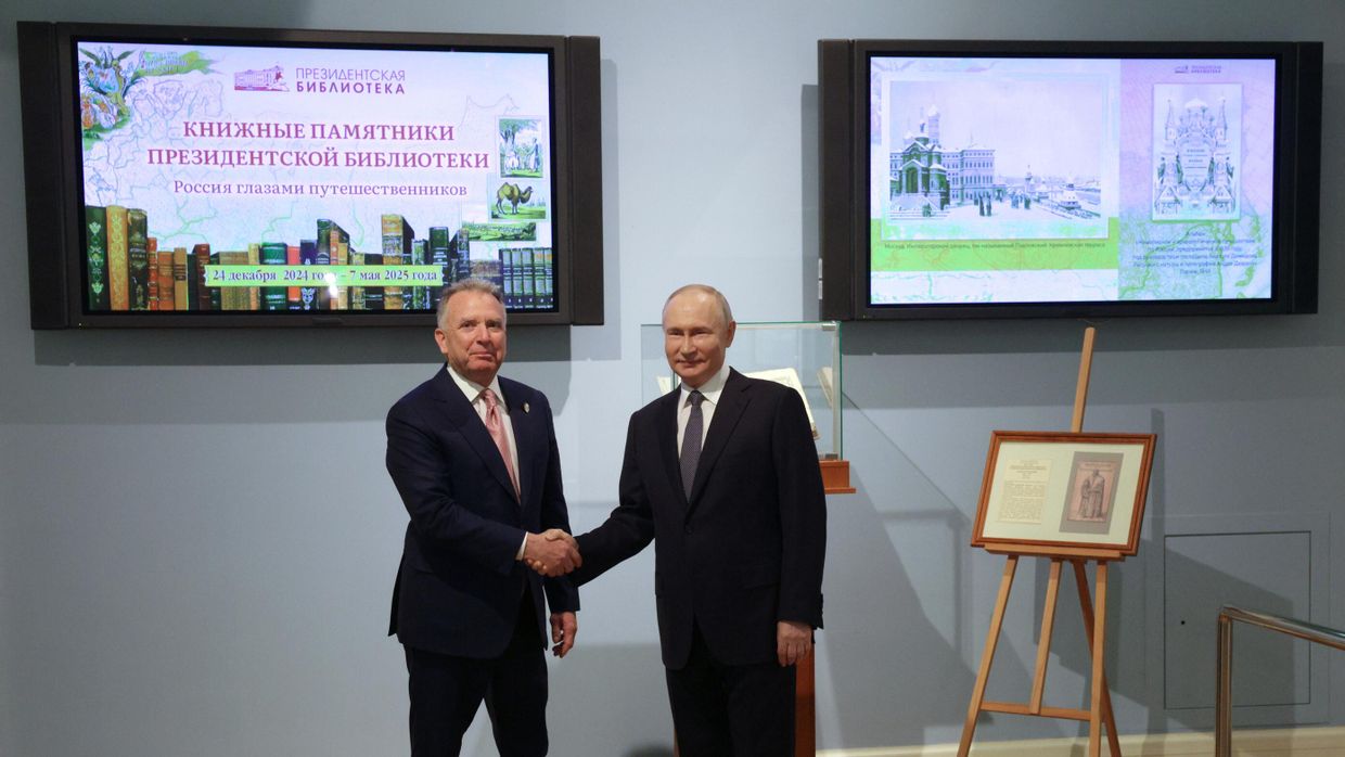 Президент Владимир Путин встретился со спецпосланником президента США Стивеном Уиткоффом