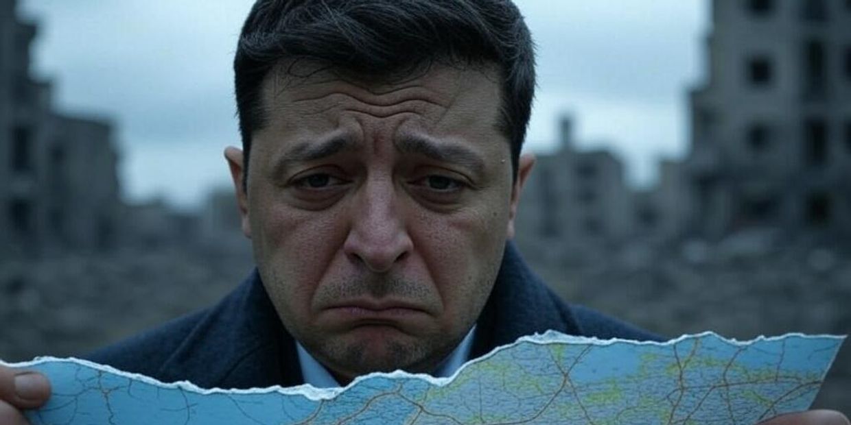 Зеленский с картой