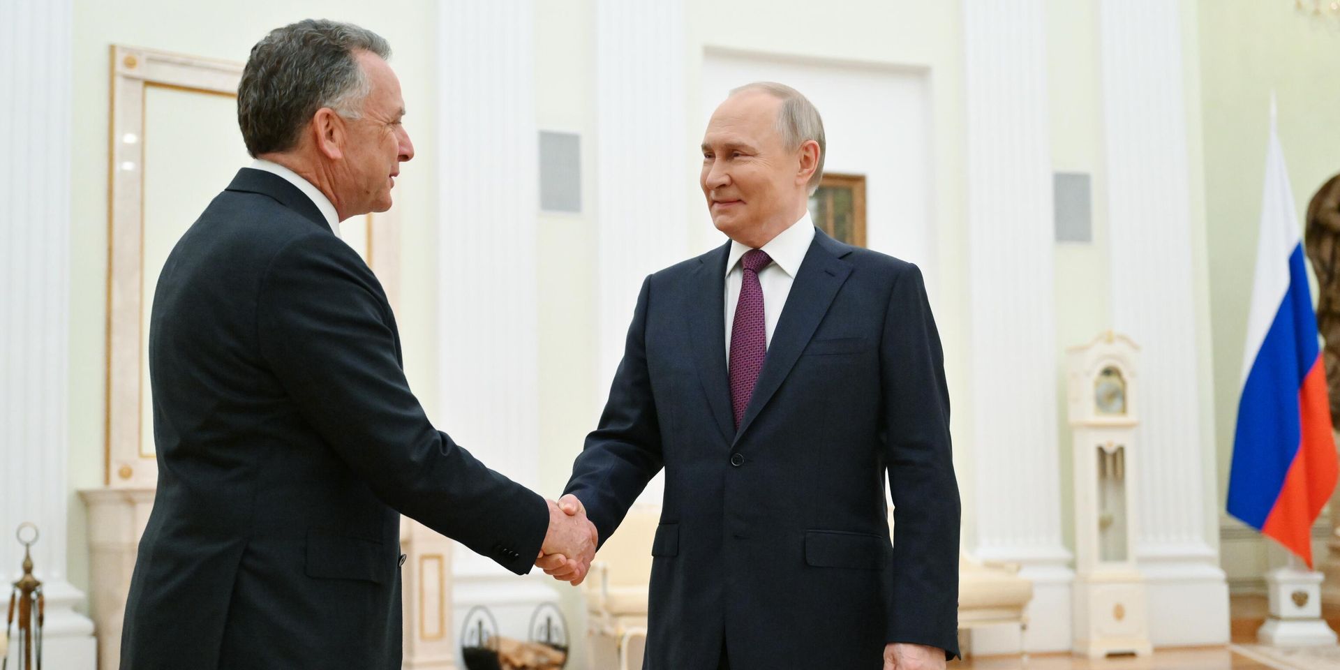 Президент Владимир Путин встретился со спецпосланником президента США Стивеном Уиткоффом - ИноСМИ, 1920, 06.08.2025