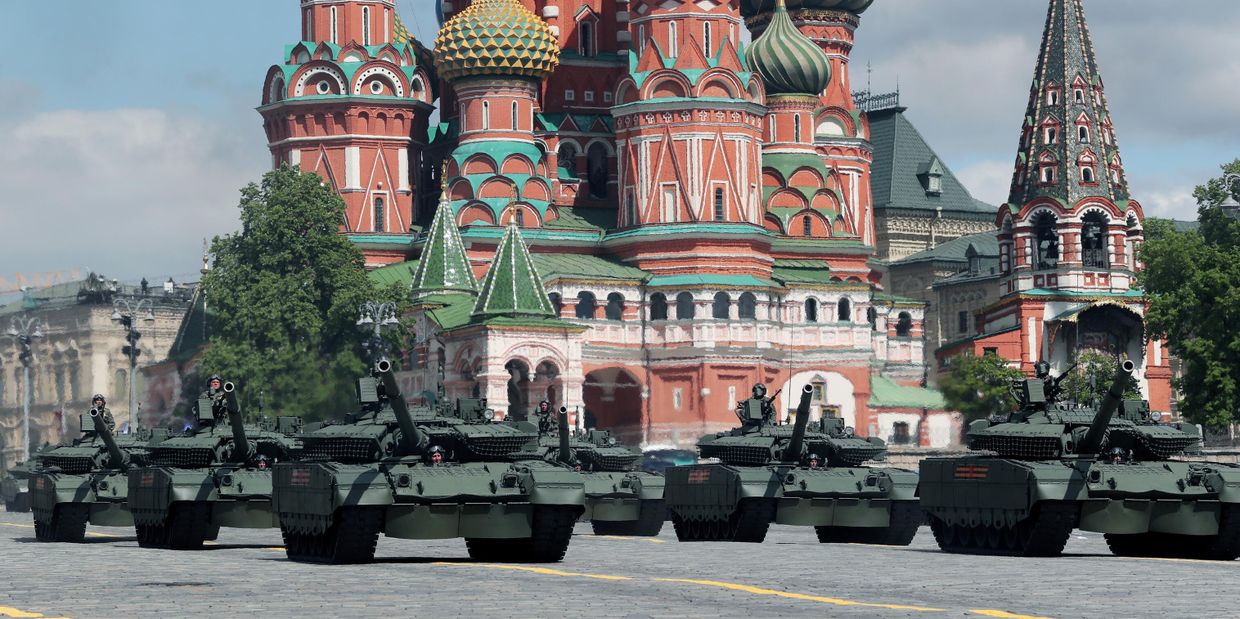 Москва. Военный парад, посвященный 80-летию Победы в Великой Отечественной войне