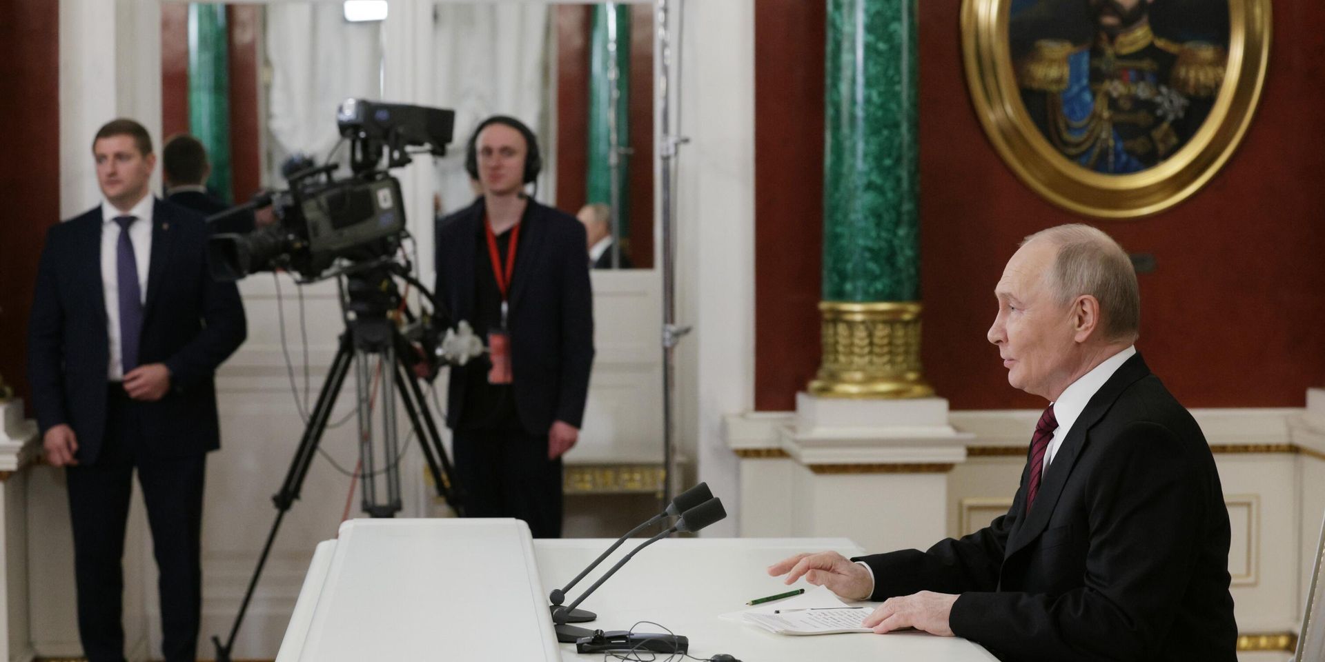 Владимир Путин обращается к представителям российских и зарубежных СМИ - ИноСМИ, 1920, 11.05.2025