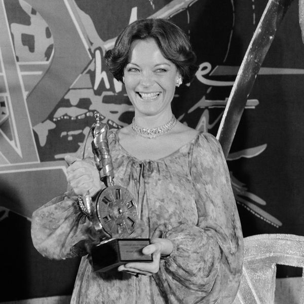 Роми Шнайдер на вручении премии Сезар в 1976 году
