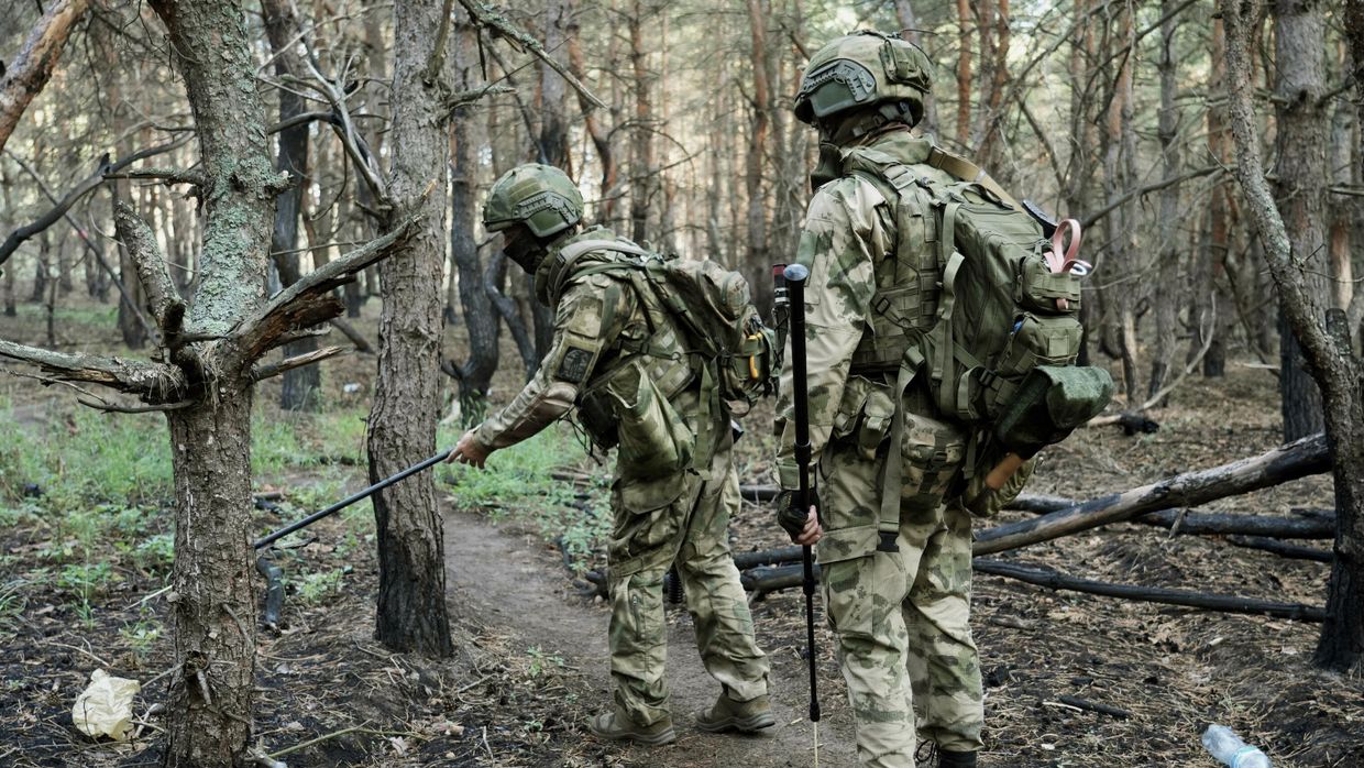 Стальная бригада - спецназ Росгвардии в Харьковской области