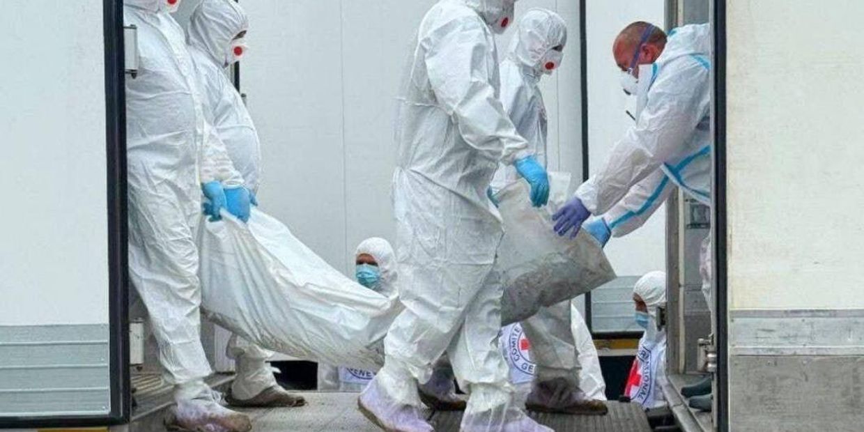 Россия и Украина начали обмен телами погибших солдат