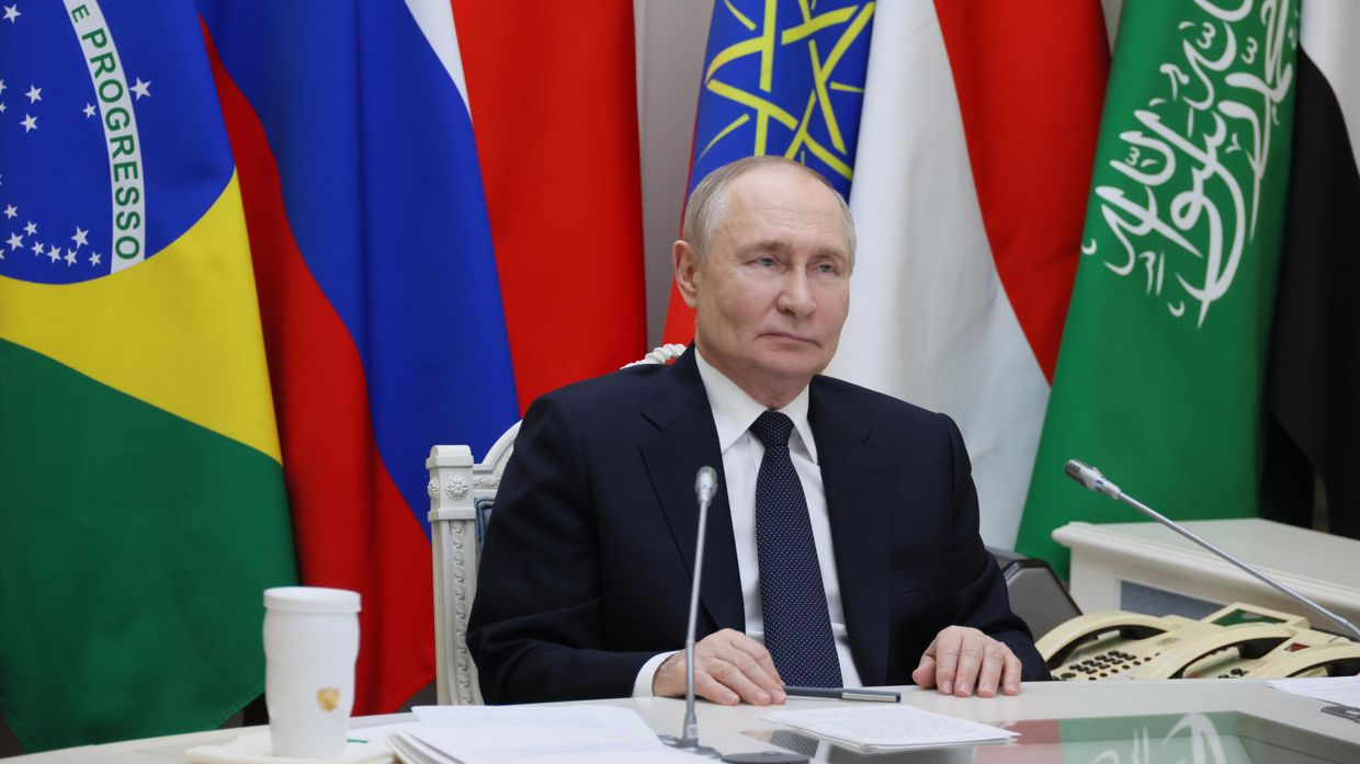 Президент Владимир Путин выступил по ВКС на XVII саммите БРИКС 6 июля 2025 года