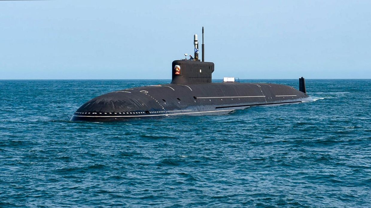 Ракетный подводный крейсер стратегического назначения Князь Пожарский 
