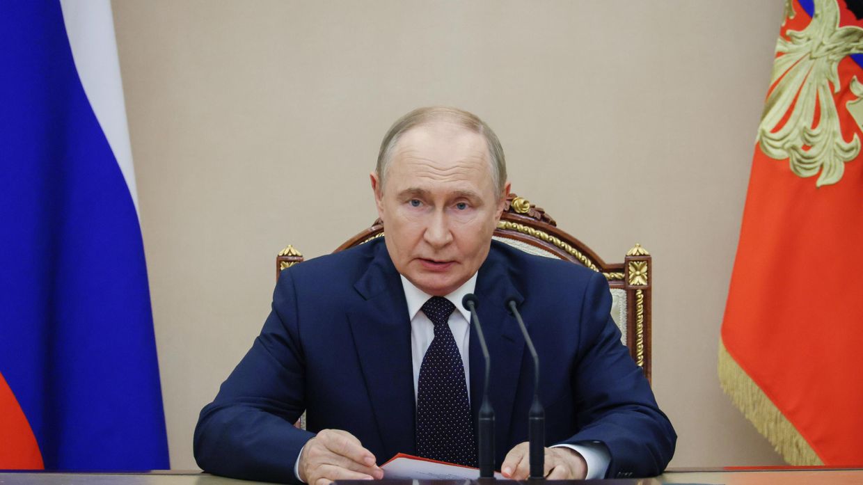 Президент Владимир Путин провел совещание Совбеза РФ Президент Владимир Путин провел совещание Совбеза РФ