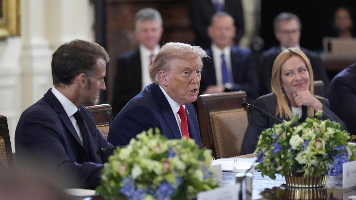 Дональд Трамп и европейские лидеры