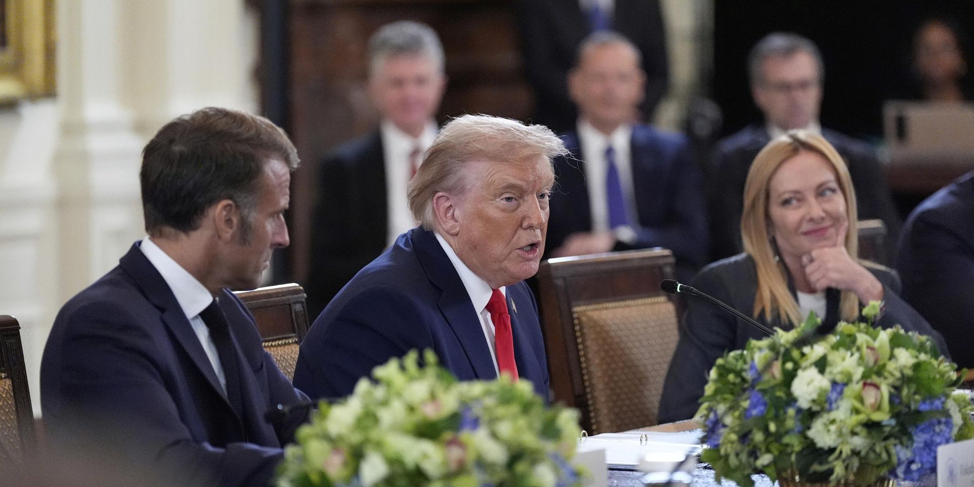 Дональд Трамп и европейские лидеры - ИноСМИ, 1920, 20.08.2025