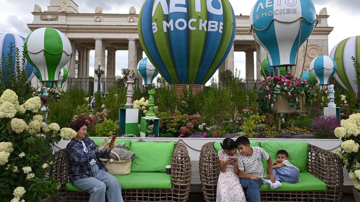 Лето в Москве. Центральный парк культуры и отдыха имени М. Горького