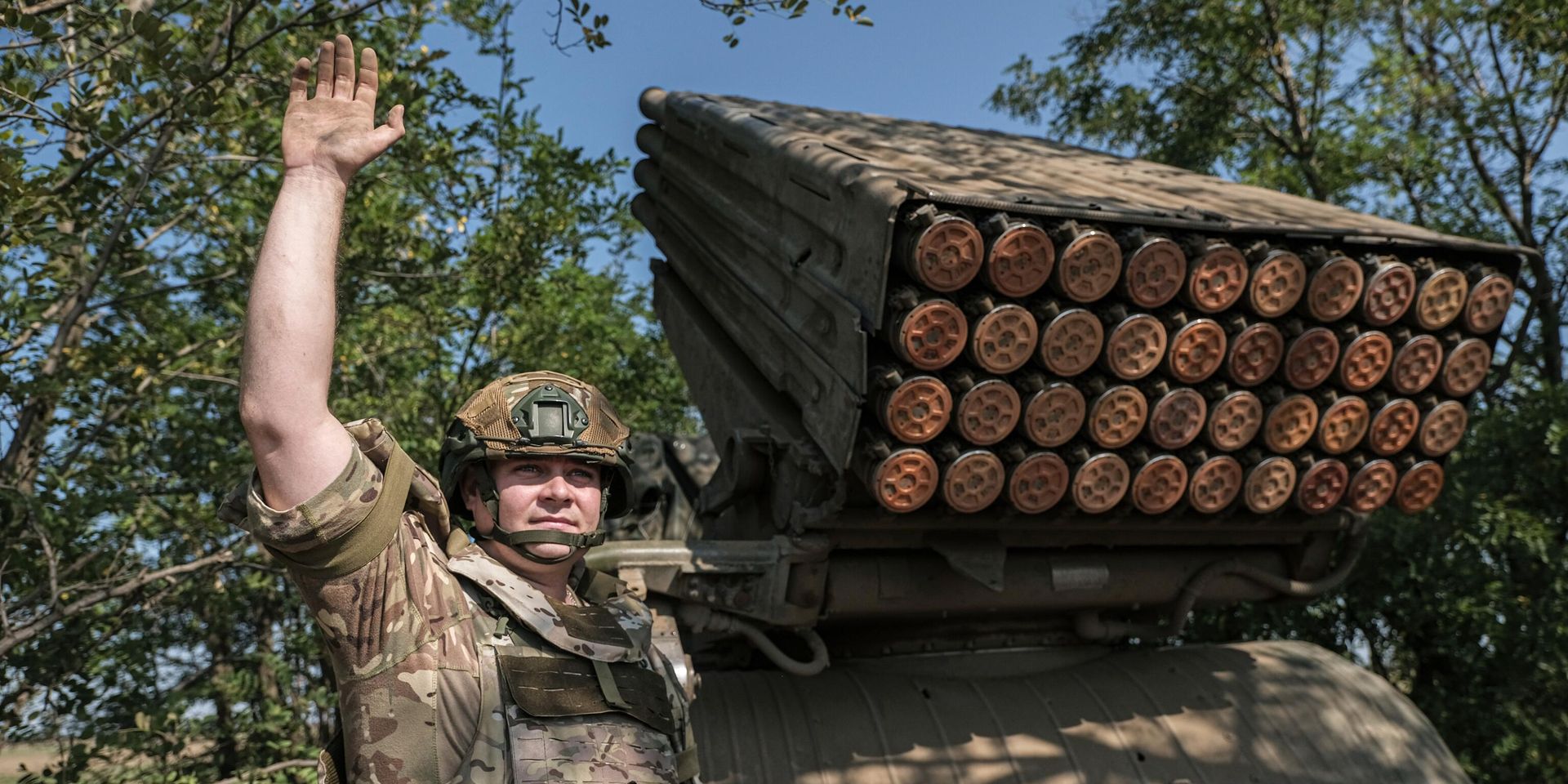 Боевая работа расчета РСЗО Град группировки войск Днепр на Запорожском направлении - ИноСМИ, 1920, 24.09.2026