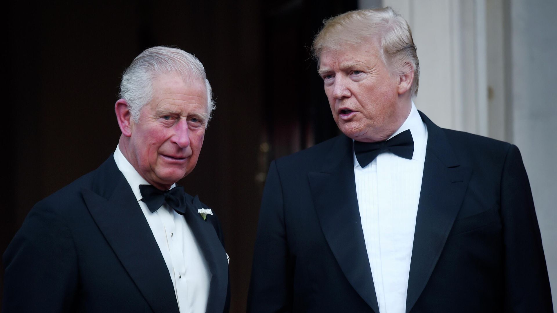 Президент США Дональд Трамп и принц Уэльский Чарльз позируют перед ужином в Уинфилд-хаусе 4 июня 2019 года в Лондоне, Англия. - ИноСМИ, 1920, 17.09.2025
