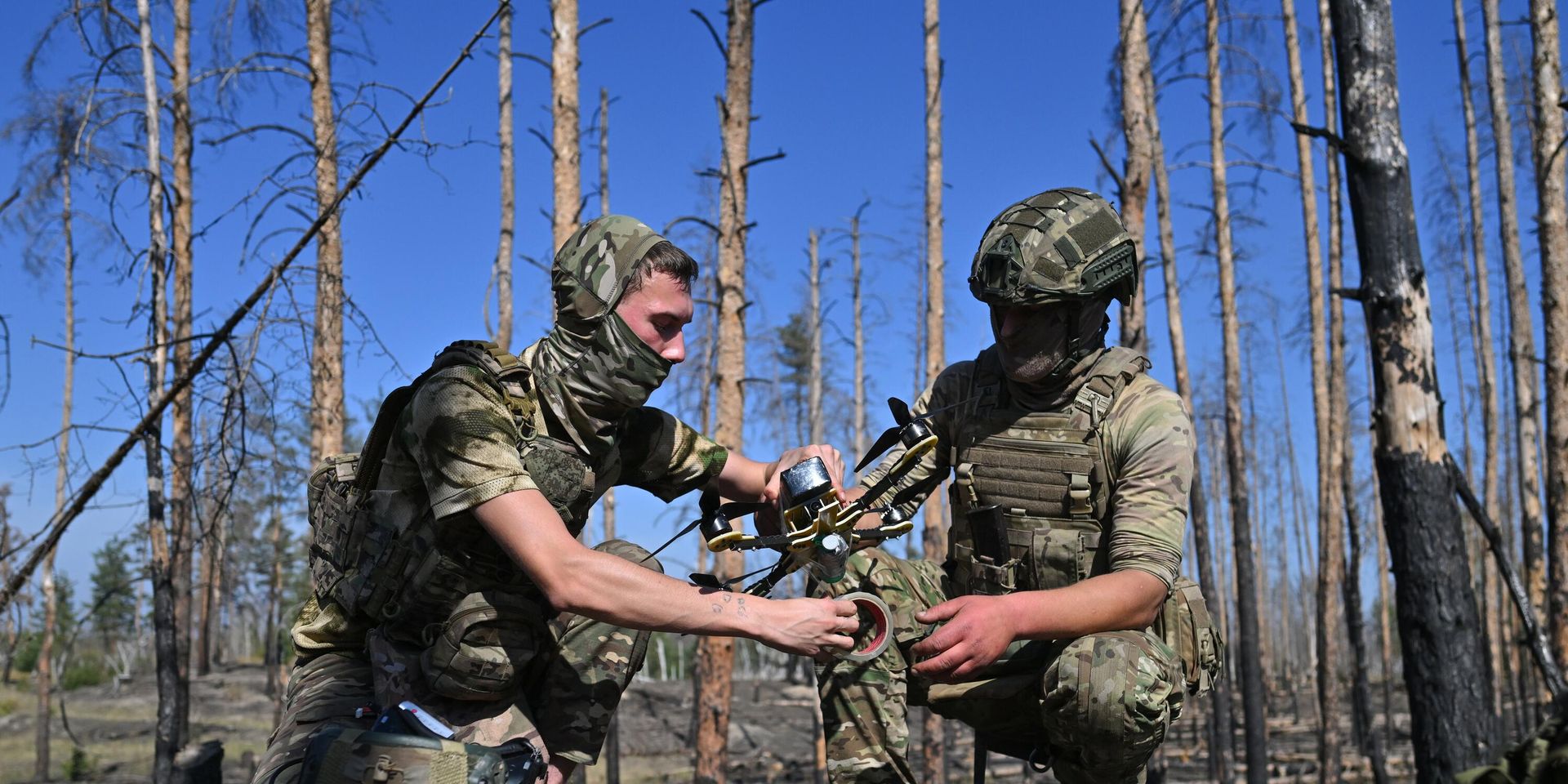 Боевая работа расчета FPV-дронов группировки Запад на Краснолиманском направлении СВО - ИноСМИ, 1920, 27.09.2025