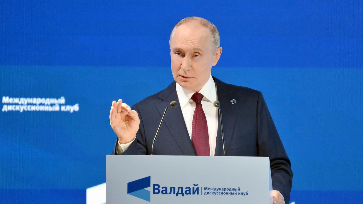 Президент Владимир Путин принял участие в работе дискуссионного клуба Валдай