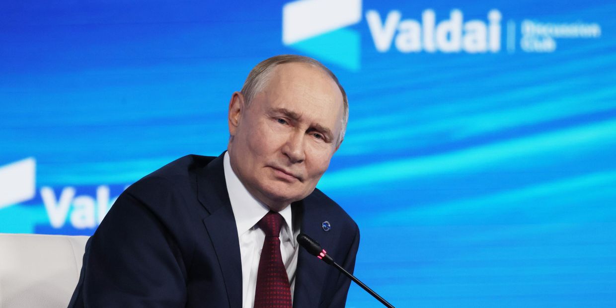 Президент Владимир Путин принял участие в работе дискуссионного клуба Валдай