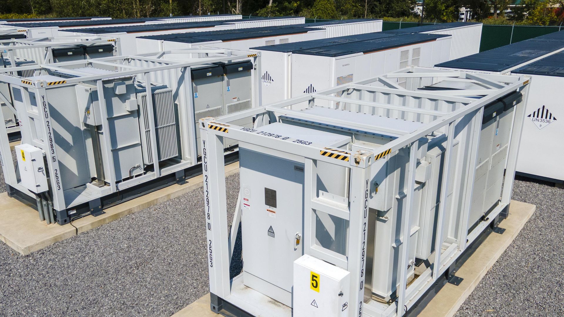Cистема накопления и хранения энергии компании Key Capture Energy в Бласделле, штат Нью-Йорк - ИноСМИ, 1920, 07.10.2025