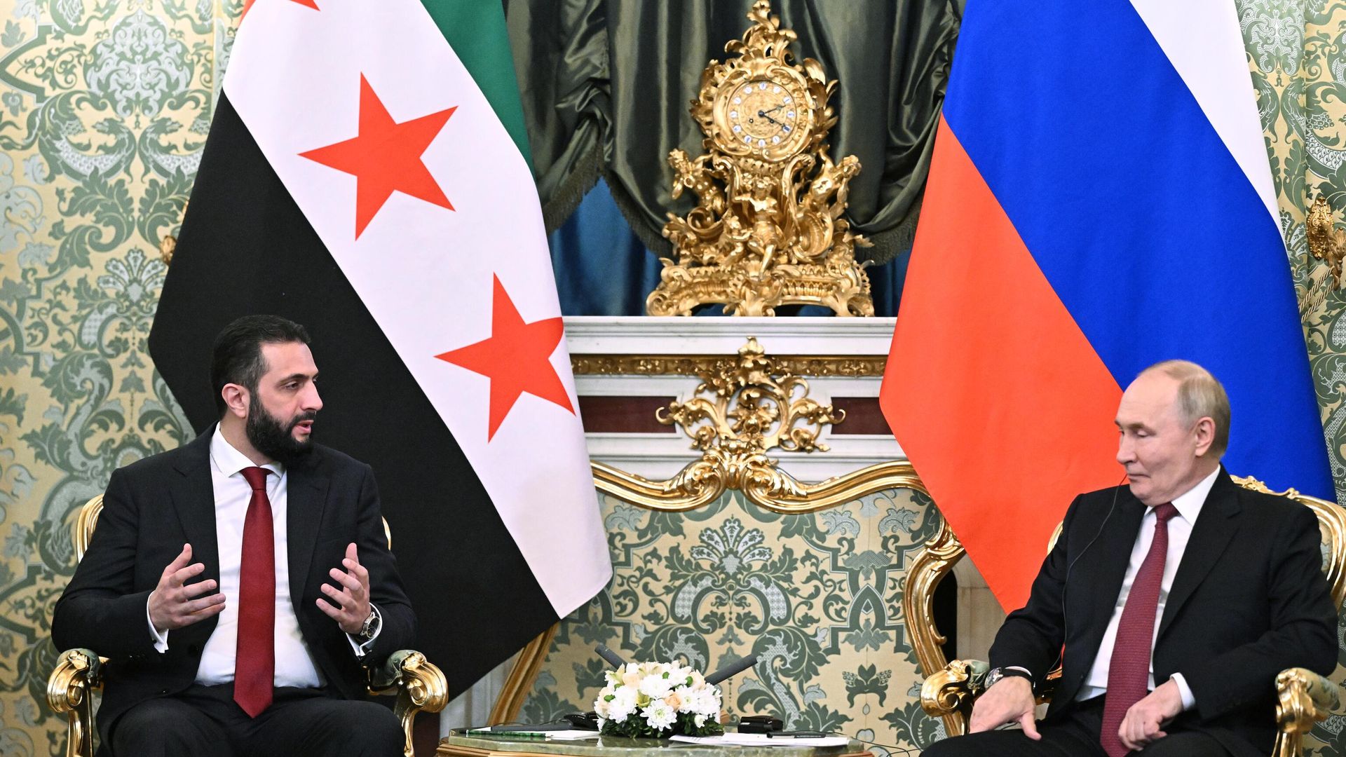 Встреча президента Владимира Путина и президента Сирии Ахмеда аш-Шараа - ИноСМИ, 1920, 04.09.2026