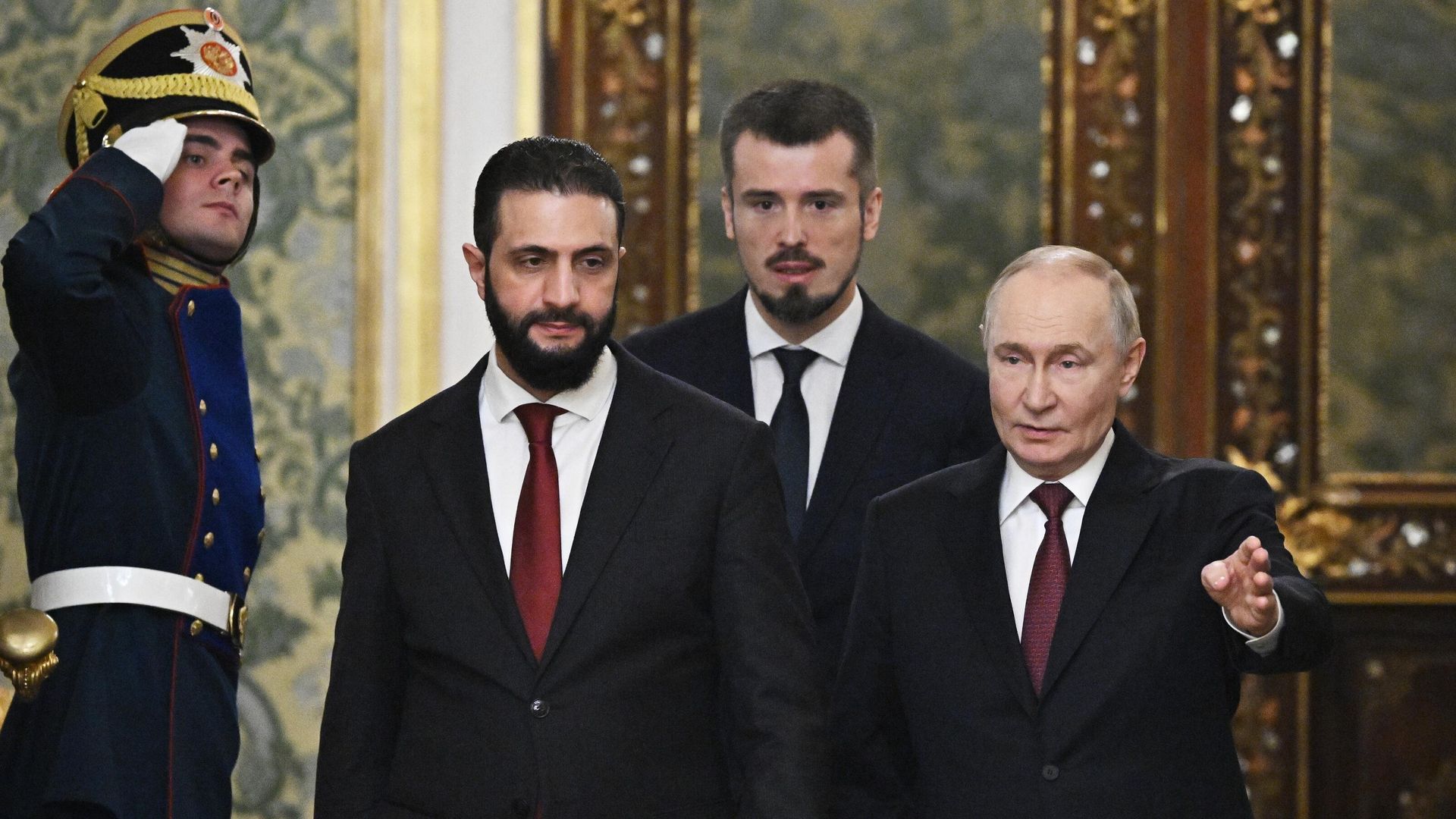 Встреча президента Владимира Путина и президента Сирии Ахмеда аш-Шараа - ИноСМИ, 1920, 06.05.2026