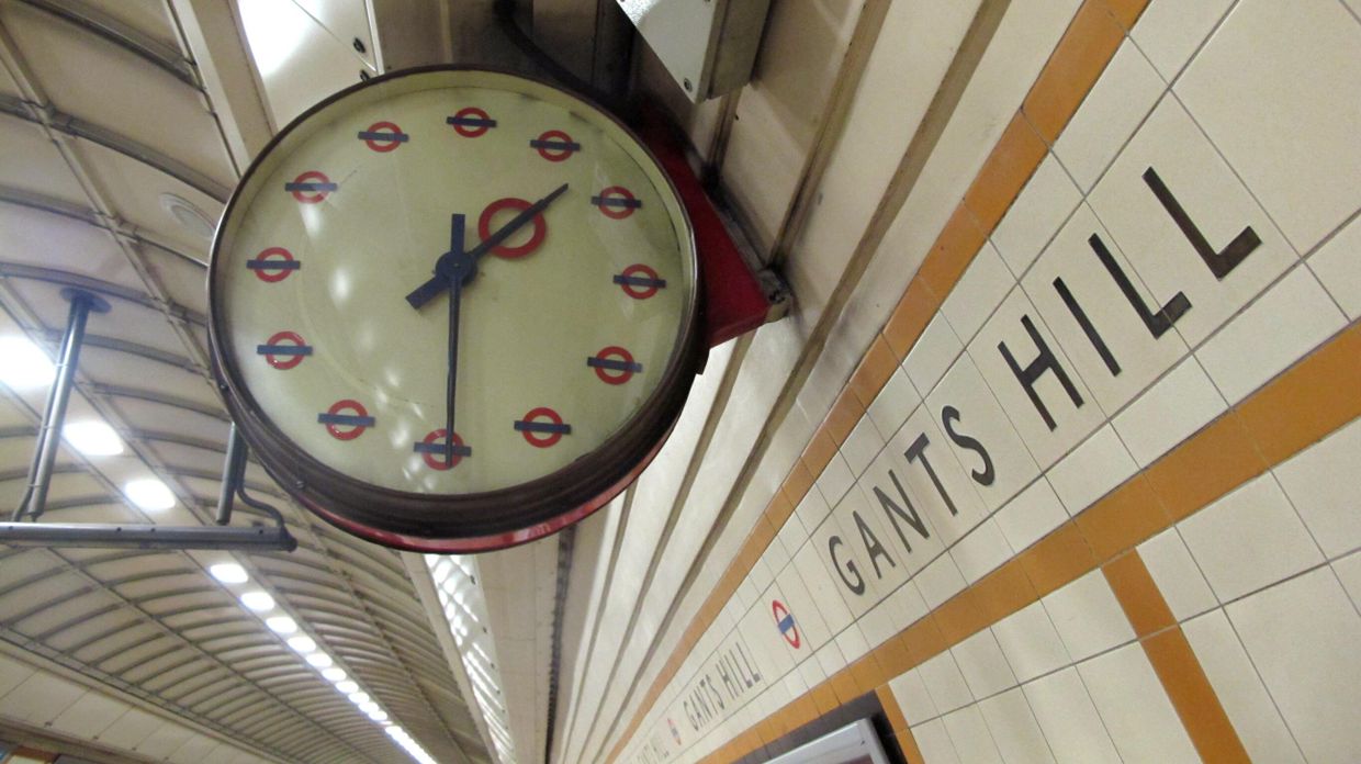 Станция лондонского метро Gants Hill