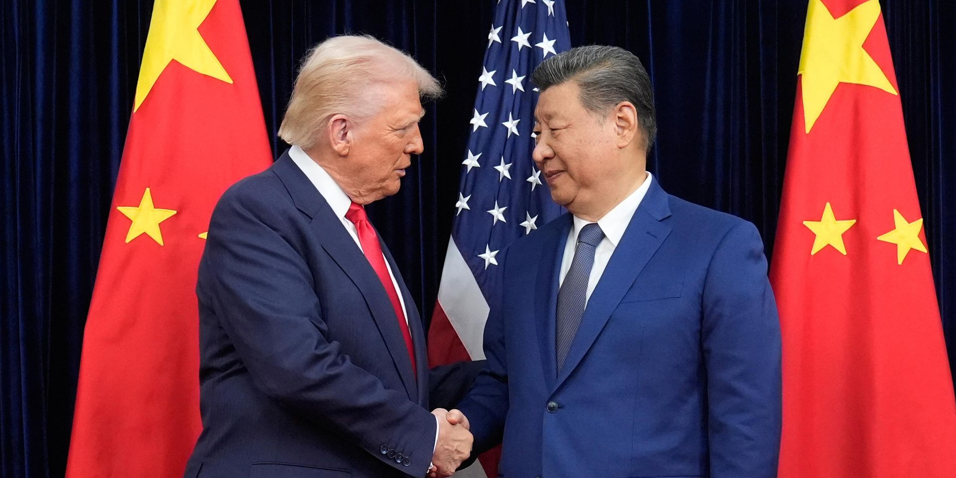 Президент США Дональд Трамп и председатель КНР Си Цзиньпин в Пусане, Южная Корея - ИноСМИ, 1920, 22.09.2026