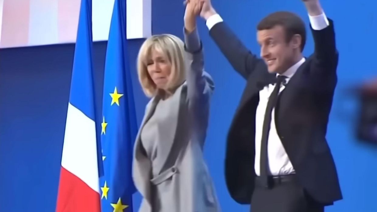Эммануэль и Брижит Макрон