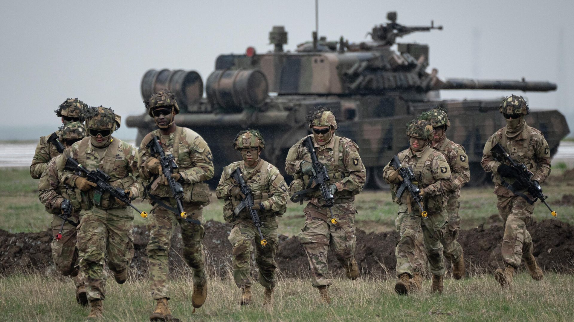 Военнослужащие 101-й воздушно-десантной дивизии США во время учений на базе имени Михаила Когэлничану в Румынии 31 марта 2023 года - ИноСМИ, 1920, 13.03.2026