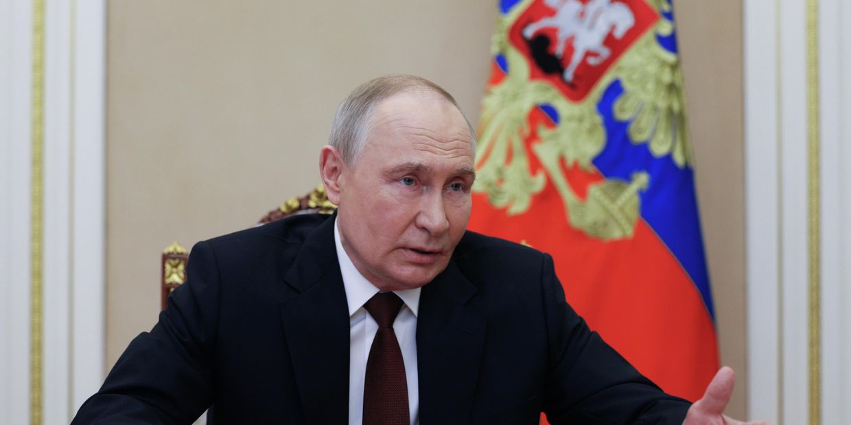 Президент Владимир Путин провел заседание Совбеза РФ