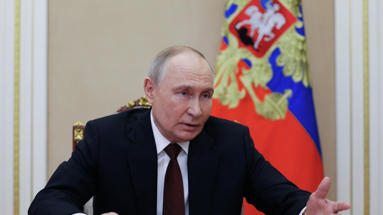 Президент Владимир Путин провел заседание Совбеза РФ