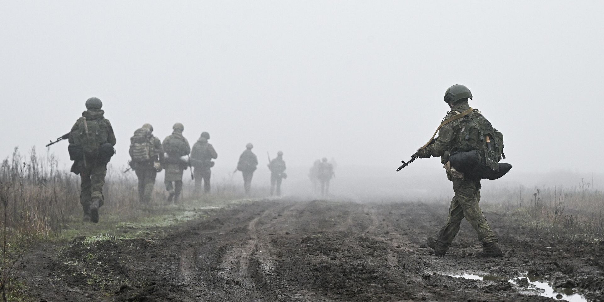 Отработка боевого слаживания военнослужащими 114-й гвардейской МСП группировки Центр - ИноСМИ, 1920, 25.02.2026