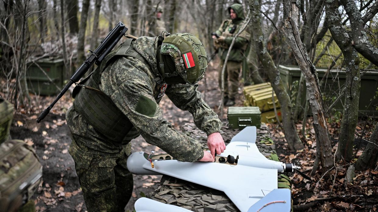 Боевая работа расчета БПЛА на Купянском участке фронта