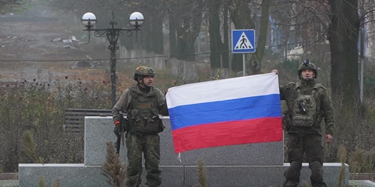 Освобожденный Красноармейск в ДНР