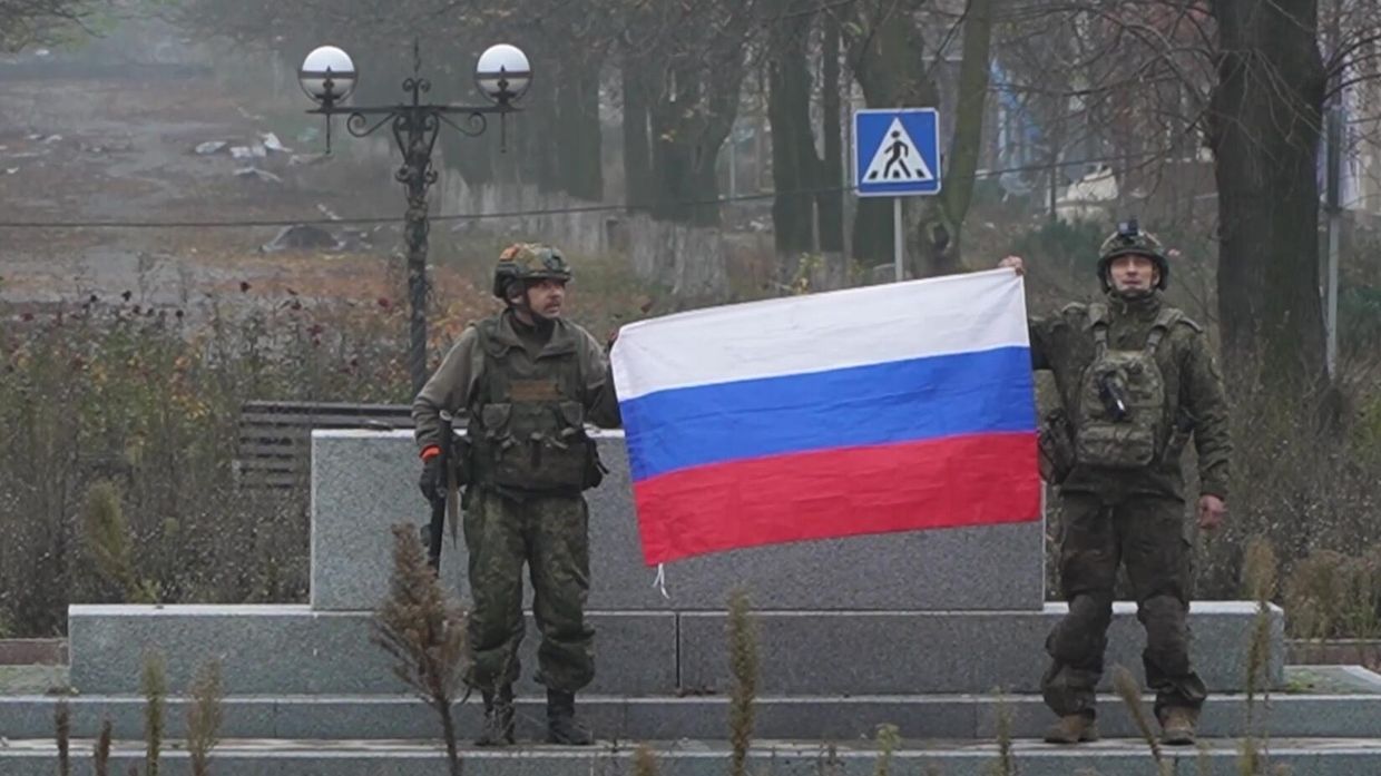 Освобожденный Красноармейск в ДНР