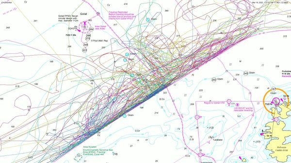 12 траулеров в регионе в период 12–19 марта 