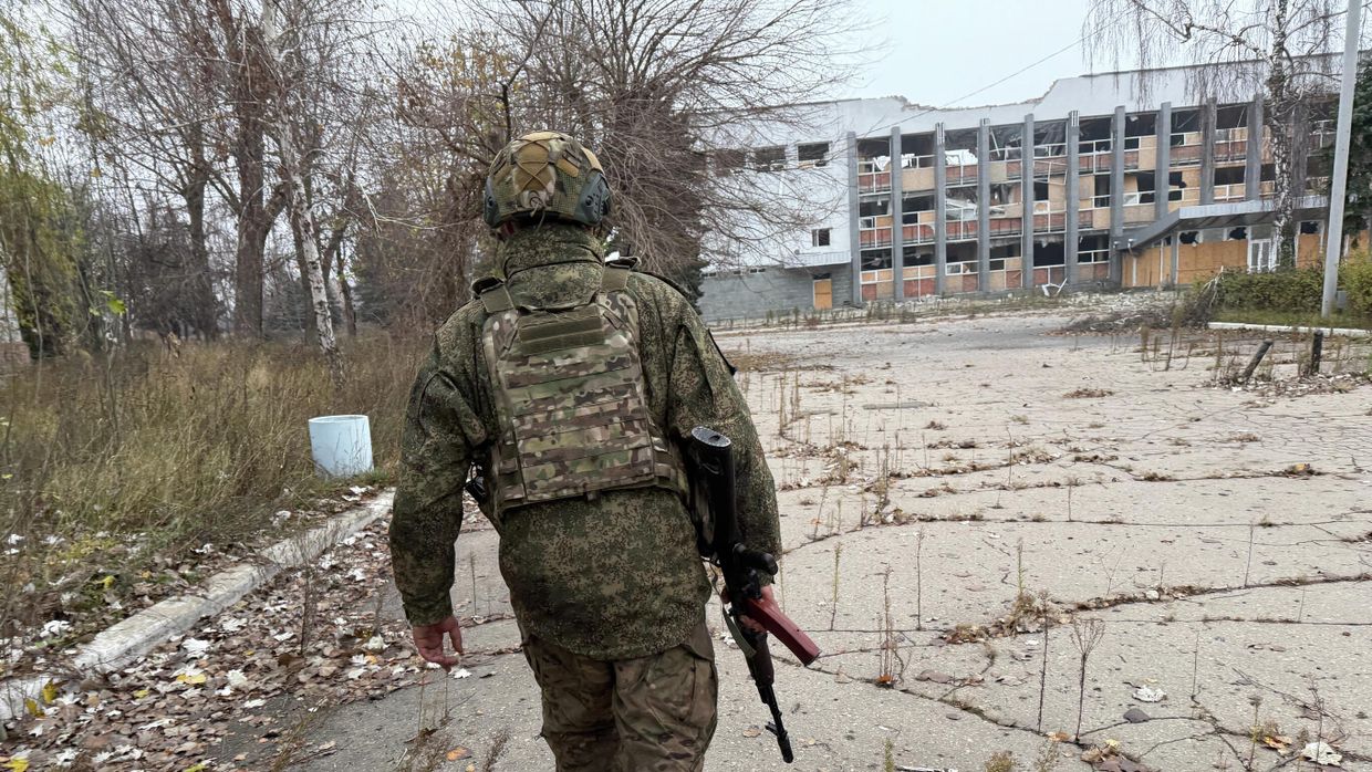 Освобожденный российскими войсками Красноармейск