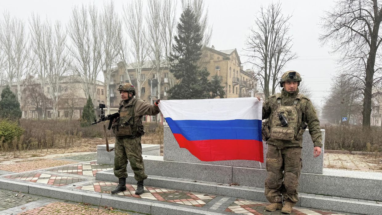 Освобожденный российскими войсками Красноармейск