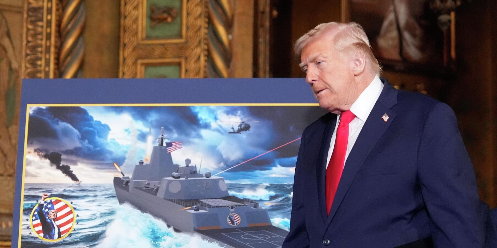 Президент США Дональд Трамп выступает в Мар-а-Лаго 22 декабря 2025 года, в Палм-Бич, штат Флорида. - ИноСМИ, 1920, 20.03.2026